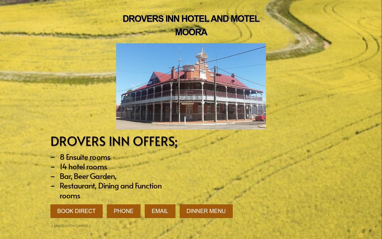Drovers Inn Hotel & Motel Moora